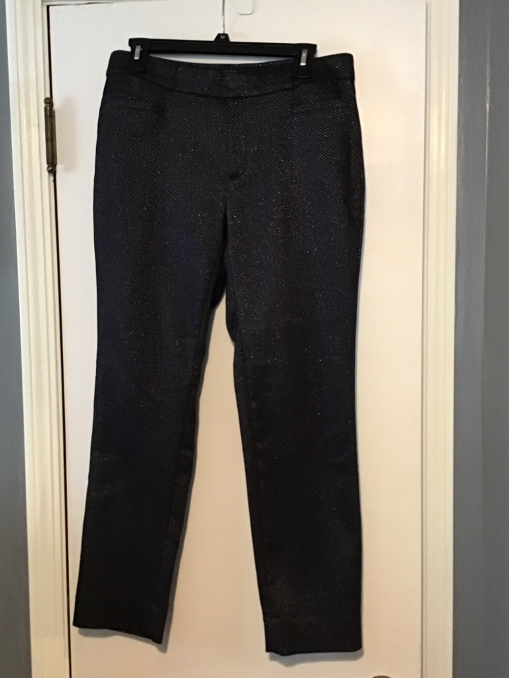 Banana Republic Black Sparkle Men's Dress Pants